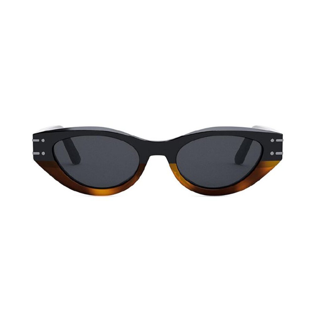 NEW DIOR SUNGLASSES DIOR DIORSIGNATURE B5I 18A0 BLACK HAVANA EYEWEAR - Picture 3 of 4